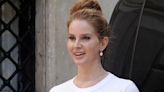 Lana Del Rey gets a gift during glamorous Rome trip between tour dates