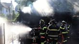 Poughkeepsie firefighter injured in garage fire (VIDEO & GALLERY) - Mid Hudson News