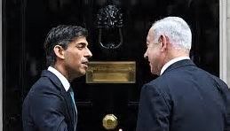 UK PM Rishi Sunak tells Israel’s Netanyahu to exercise restraint in wake of Iran’s missile attacks