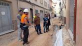 Descubierto un nuevo tramo de la muralla medieval de Villena durante las obras de urbanización del Casco Histórico