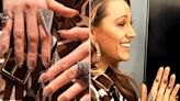 Blake Lively Rocks 'Mob Wife' Inspired Manicure to Match Her Animal Print Look at Michael Kors NYFW Show