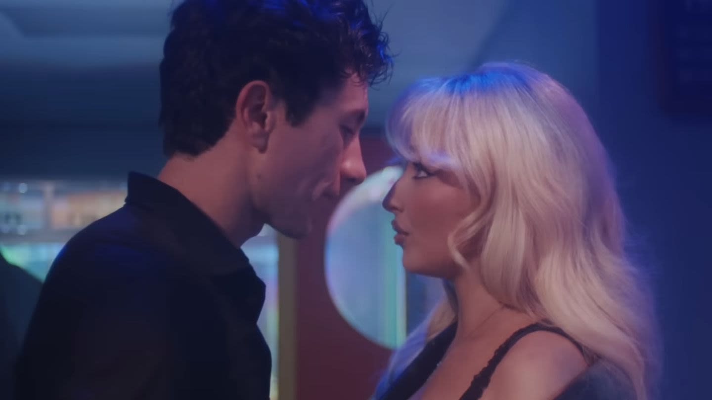 Sabrina Carpenter Recruits Barry Keoghan for a Sultry Role in the “Please Please Please” Video