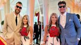 Chiefs heiress Ava Hunt poses with Travis Kelce, Patrick Mahomes at White House after high school graduation