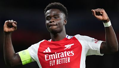 Bukayo Saka backs Arsenal to dethrone Man City in Premier League: 'I think this is the year'