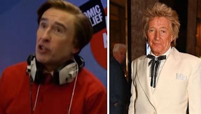 BBC Comic Relief fans say the same thing as Steve Coogan mocks Rod Stewart in skit