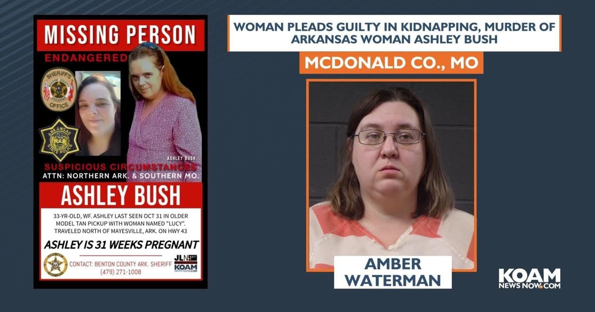 Pineville woman pleads guilty to kidnapping, murder of pregnant Arkansas woman