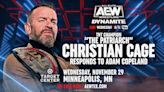 Christian Cage To Respond To Adam Copeland On 11/29 AEW Dynamite
