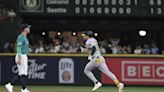 Bleday homers, Estes earns first win as A's beat Mariners 8-1