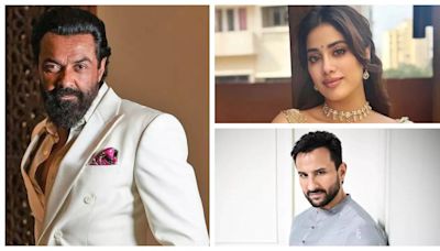 Bobby Deol, Janhvi Kapoor, Saif Ali Khan: Bollywood actors set to make their debut down south in 2024