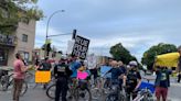 Residents for and against new bike lanes in Park Ex come out for duelling protests