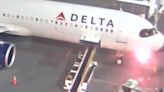 Un avión de Delta Air se incendió tras aterrizar en Seattle