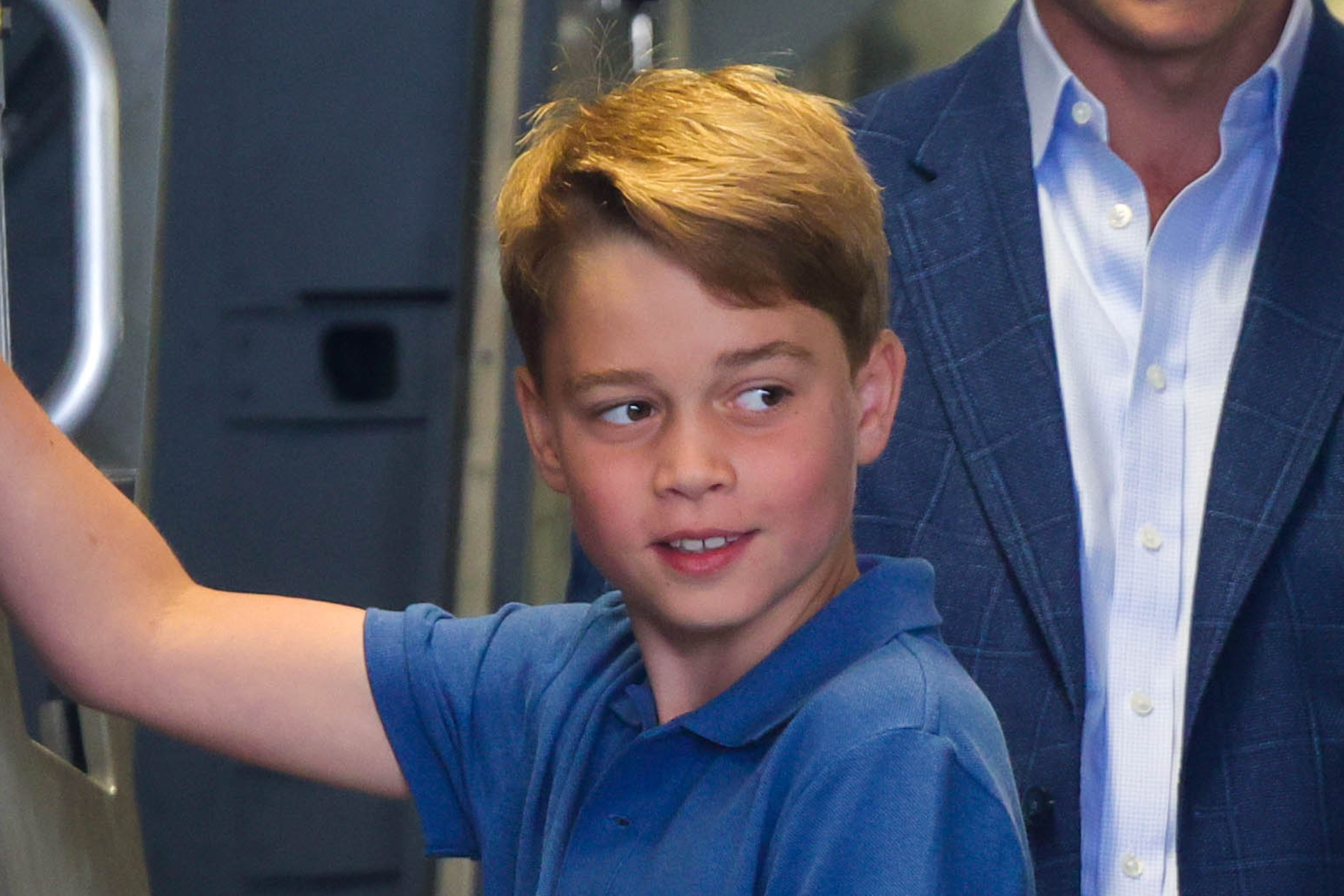 Prince William hints Prince George will follow in his footsteps