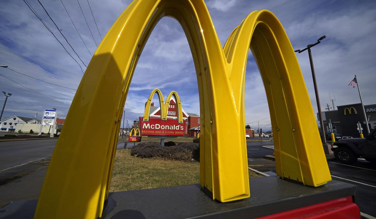 McDonald’s checking its prices after first sales drop since 2020