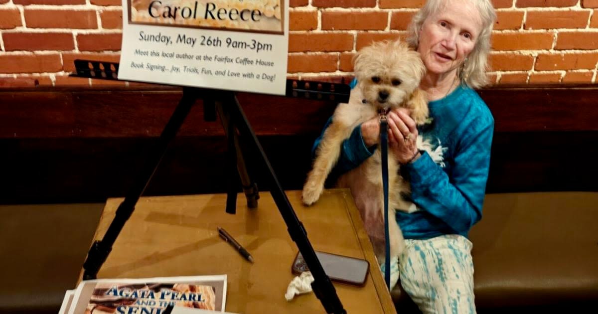 Berkeley Springs author discusses life as a senior citizen with a puppy