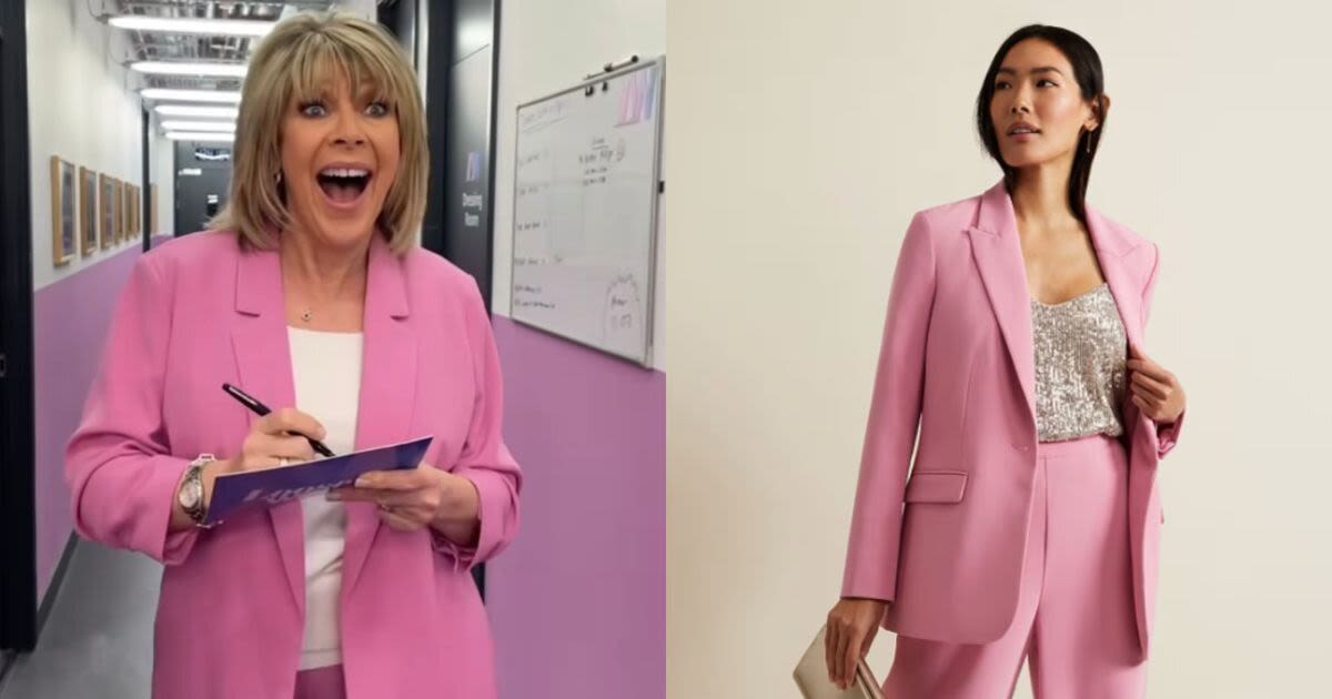 Get Ruth Langsford's pink suit look with these high street alternatives