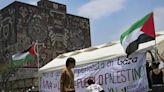 ‘¡Viva Palestina libre!’, gritan estudiantes de la UNAM al instalar un campamento en apoyo a Gaza