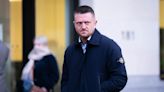 Tommy Robinson denies flouting police order to leave protest march