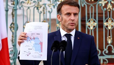 法國總統馬克龍計劃向烏克蘭派遣軍事教官