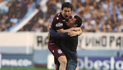 “Almirón es un DT que me enseñó mucho, es muy ameno al jugador”