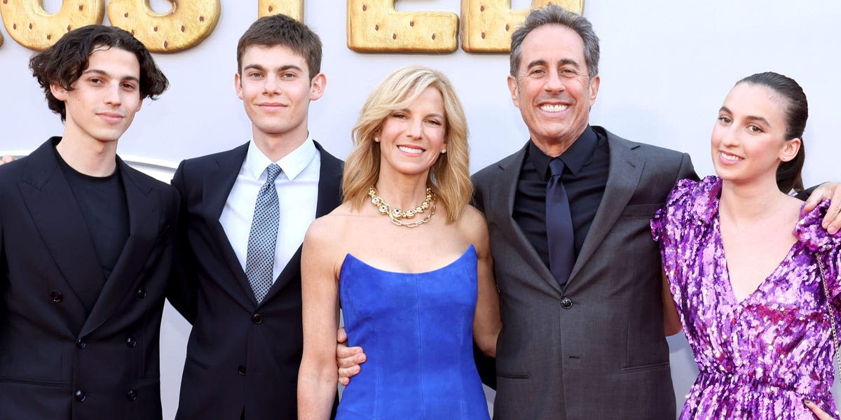 Jerry Seinfeld's 3 kids joined him at the premiere of his new movie. Here's what you need to know about them.