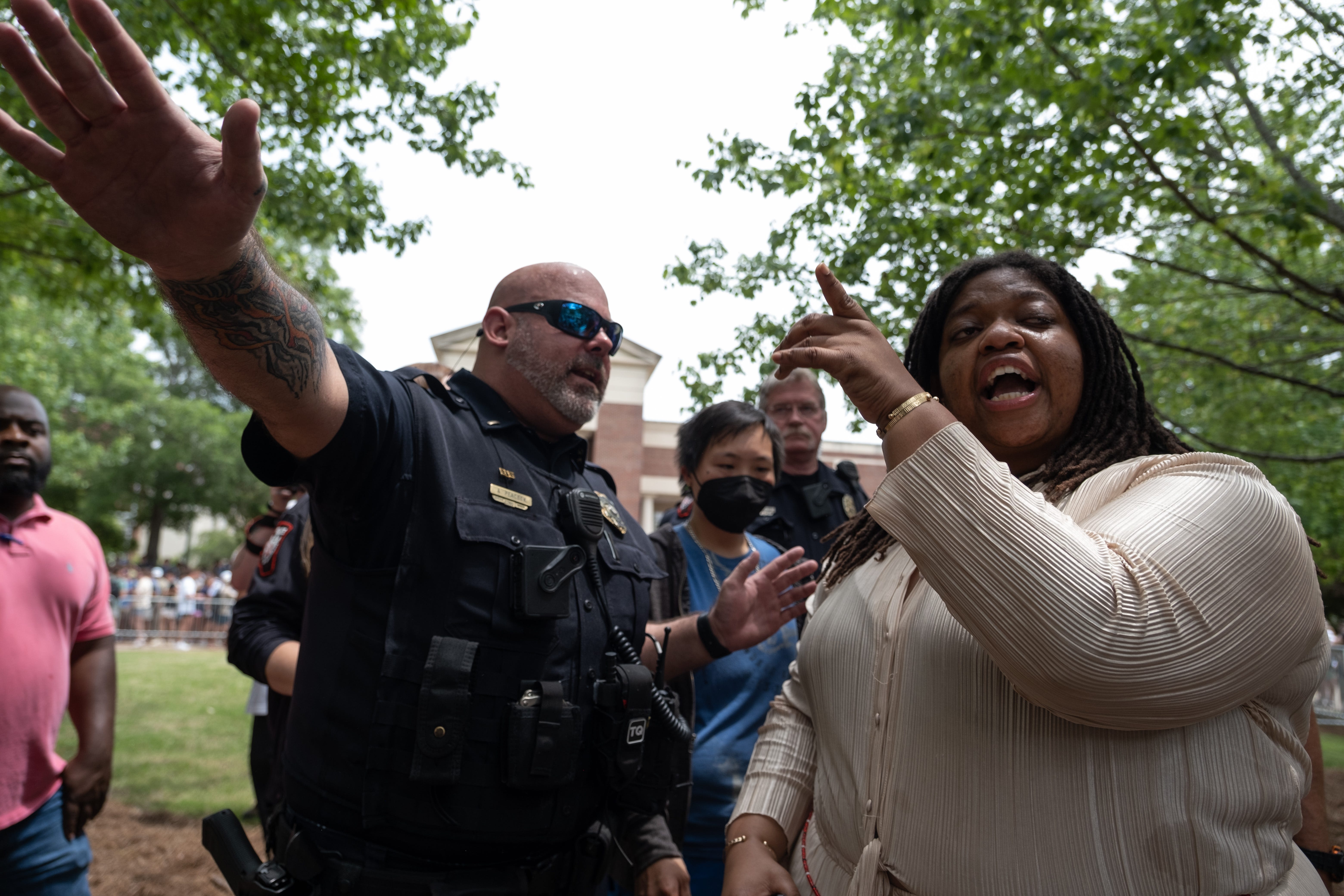 NAACP leaders at Ole Miss call for expulsion of 3 counter protestors after racist taunts