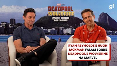 Ryan Reynolds e Hugh Jackman falam sobre a 'responsabilidade' de 'Deadpool & Wolverine' na estreia na Marvel