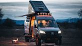 Could this be the most expensive camper van ever created? It's well-prepped for wild mountain bike adventures but the price is just insane