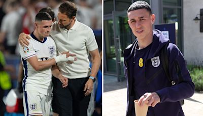 Phil Foden LEAVES England camp to fly back to UK for 'pressing family matter'