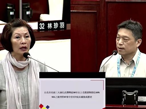 台北巿超過30年老舊建物佔33%｜議員汪志冰：921後列管47案仍有7成未補強、都更