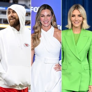 Travis Kelce Reacts to Erin Andrews, Charissa Thompson’s Matchmaker Claims