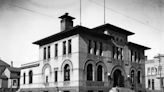 Standing-room-only crowd of 5,000 was on hand in 1934 to dedicate Sheboygan’s new post office, completed in 1938