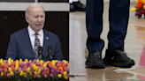 Joe Biden Dons Hoka Sneakers to 2024 White House Easter Egg Roll