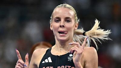 Keely Hodgkinson: Poor timekeeper clocks in as Olympic champion