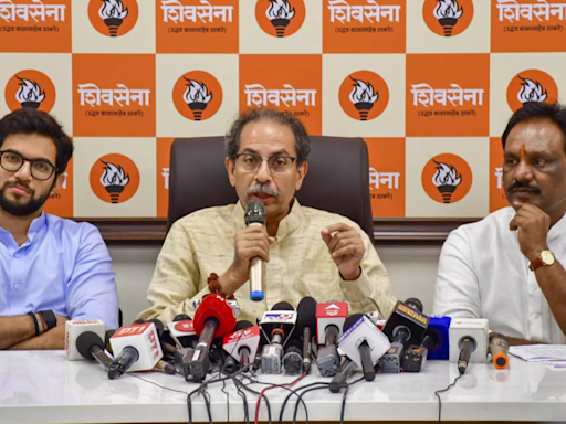 EC authorises Sena (UBT) to accept contributions | India News - Times of India