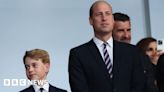 William and George see England heartbreak at Euro 2024 final