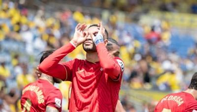 Nemanja Gudelj durante el partido ante Las Palmas (Fuente: Sevilla FC)