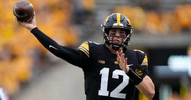QB Cade McNamara says he's 100% healthy and ready to be back with Iowa's offense