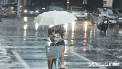 快訊／強降雨來襲！8縣市大雨特報 雨勢一路到晚上