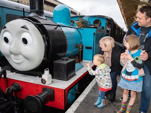 Kids can meet real-life Thomas the Tank Engine in Greater Manchester this summer