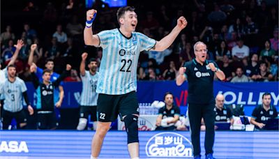 Triunfazo de Argentina en la Nations League de Vóley