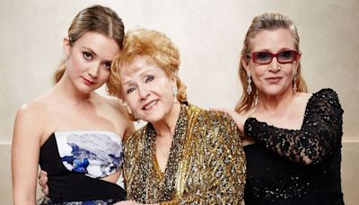 Billie Lourd says working on “The Last Showgirl ”made her feel closer to mom Carrie Fisher, grandma Debbie Reynolds