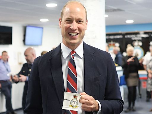 Prince William Gets Updated Coffee Mug from Former Workplace, Replacing a Hilarious Nickname with Royal Title