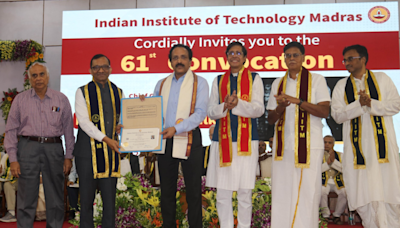 ISRO Chairman Somnath Gets PhD in Engineering from IIT Madras