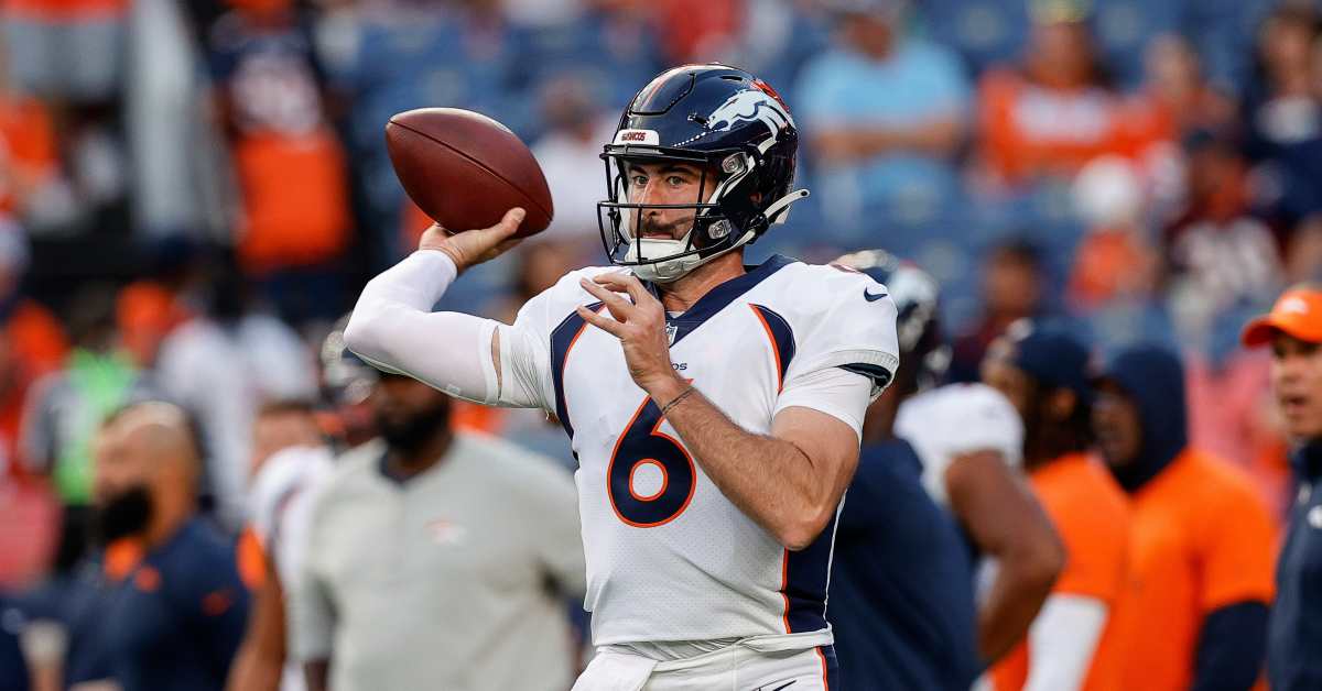 Denver Broncos release QB Ben DiNucci