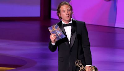 Jeremy Allen White’s Emmy Award Speech in Full (Including What Was Bleeped Out)