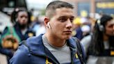 LOOK: Michigan football LB Joey Velazquez hits a grand slam