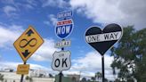 What happened to those artistic faux road signs in downtown DeLand? Here's what we know