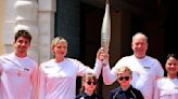 Charles Leclerc joins Olympic torch relay ahead of Paris Summer Games