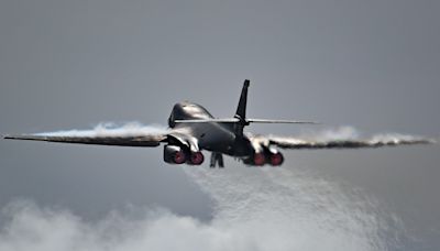 A US supersonic bomber dropped 500-pound bombs in its first live-fire bombing drill on the Korean peninsula in 7 years