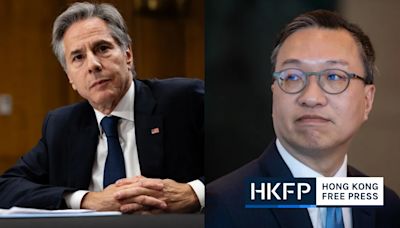 Work of Hong Kong’s justice dept. not affected by US top diplomat Blinken’s remarks on sanctions, official says